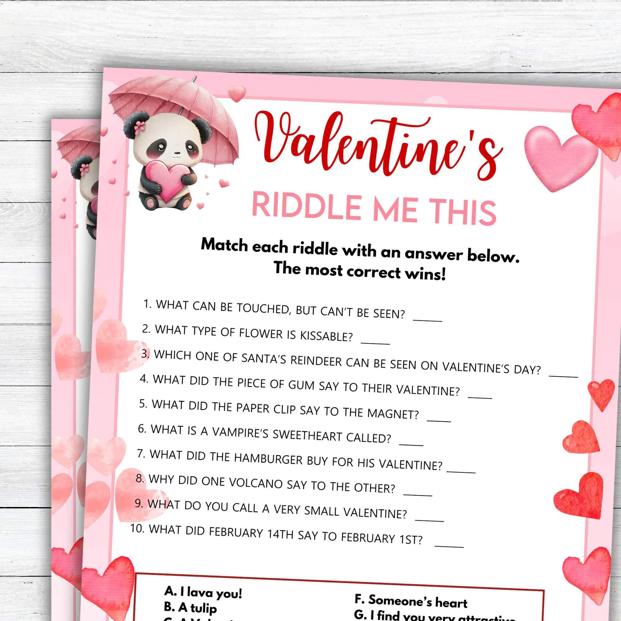 valentines basket stuffers for kids valentine printables - add a